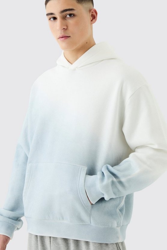 Oversize Hoodie mit Farbverlauf