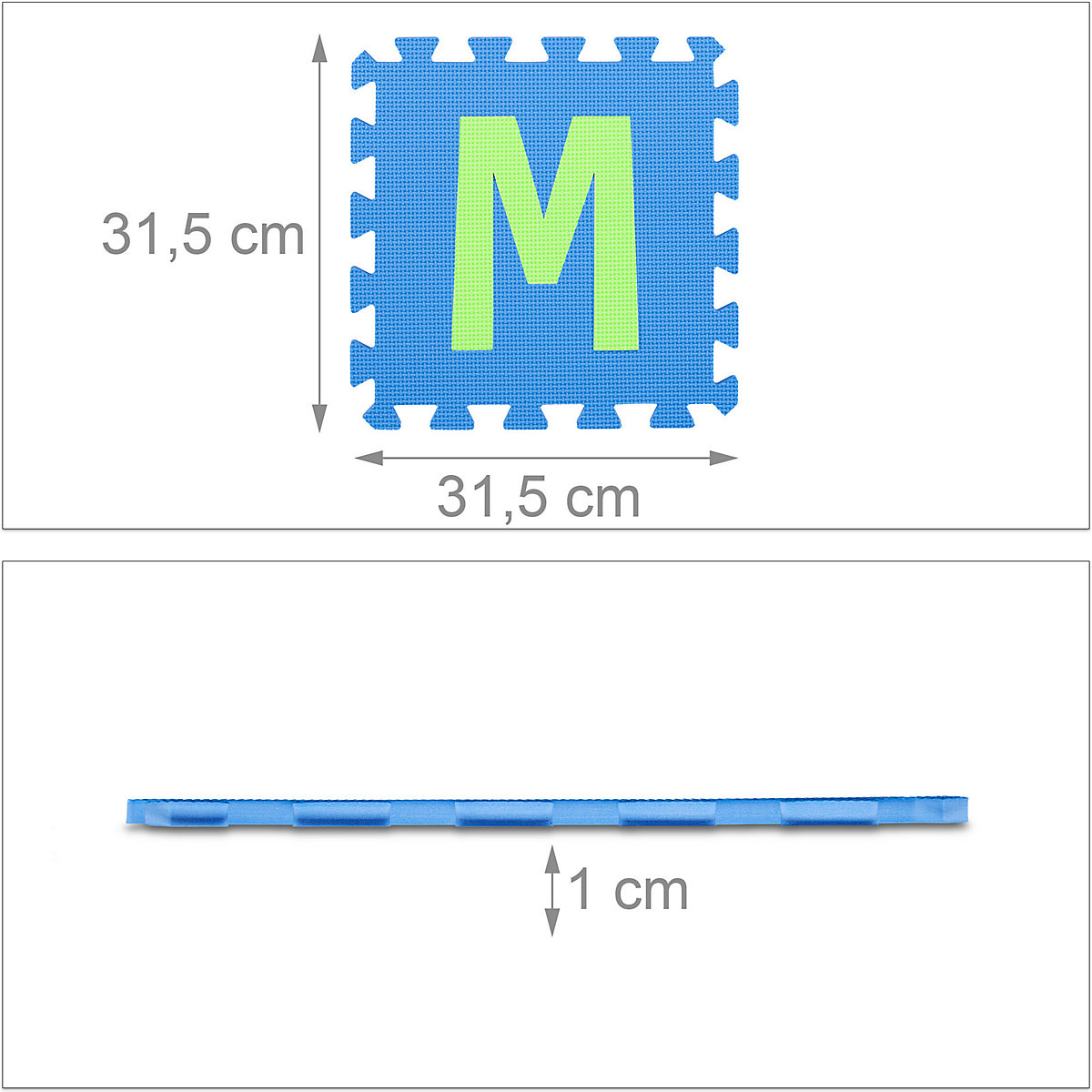 Spielmatte Puzzle 86-teiliges Set