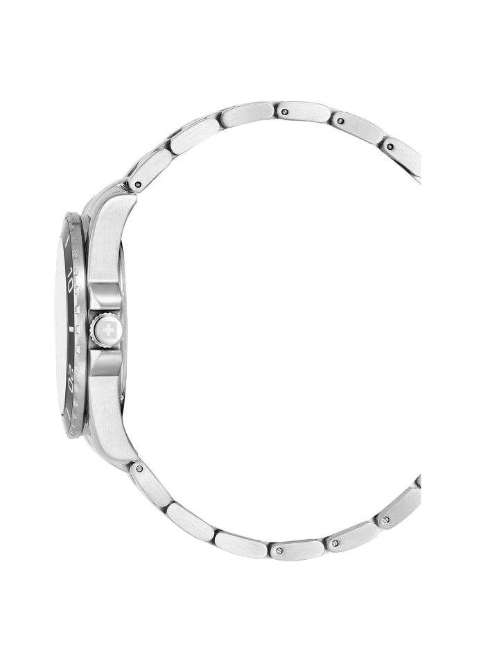 Swiss Military Quarzuhr 7029.1134SAM in Silber günstig kaufen onesize