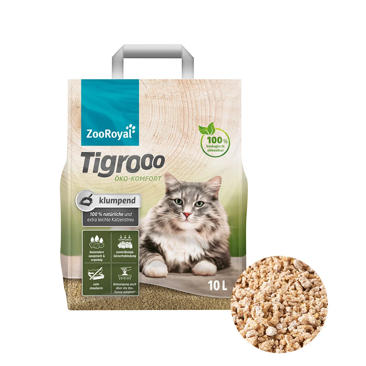 ZooRoyal Tigrooo Öko-Komfort Klumpstreu kaufen