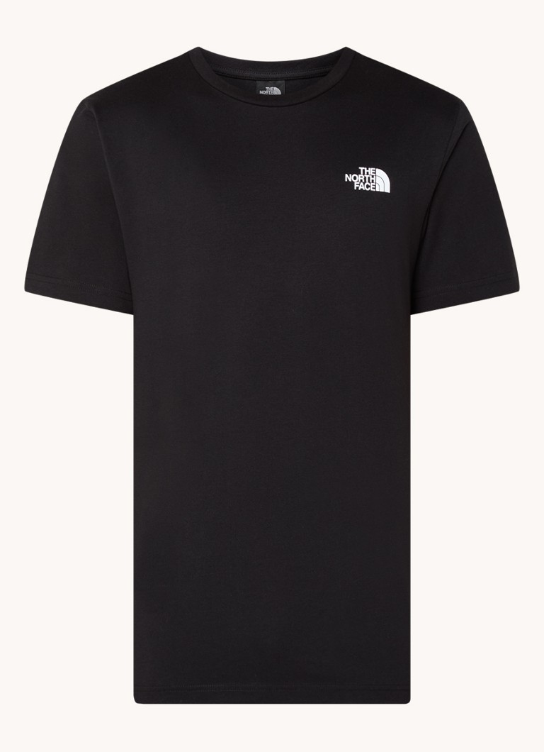 Tricou The North Face cu logo și imprimeu pe spate.
