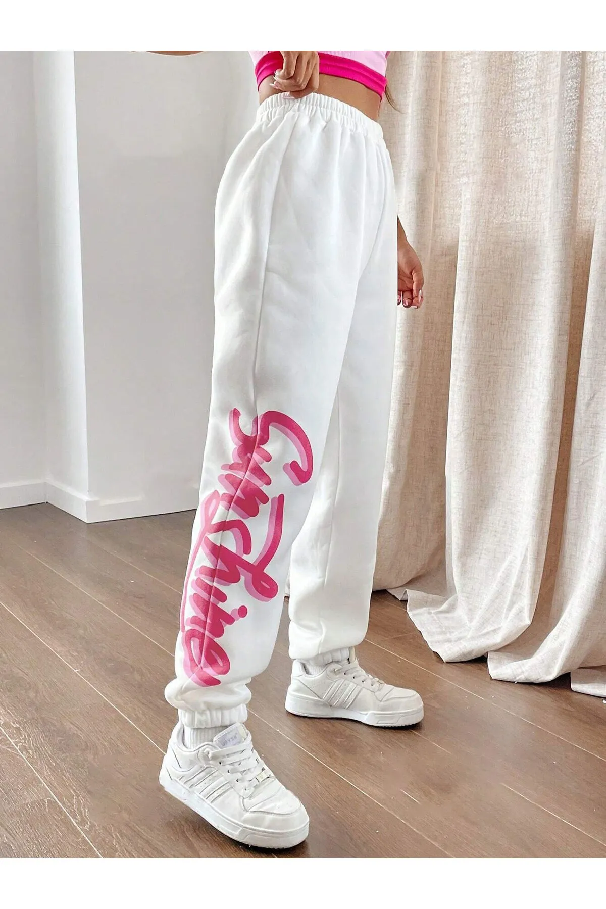 Know  Jogginghose - Weiß - Slim