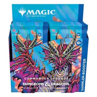 Magic the Gathering Commander Legends: Battle for Baldur's Gate Collector Booster Display (12) (DE)