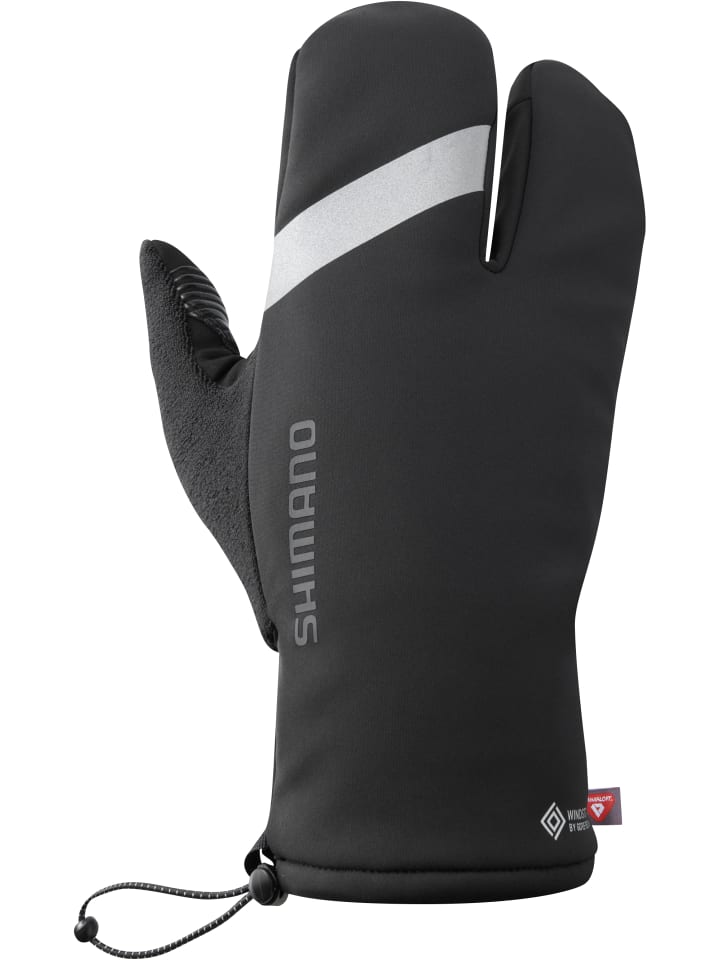 SHIMANO Fahrrad-Handschuhe WINDSTOPPER Primaloft 2X2 Gloves in schwarz günstig kaufen