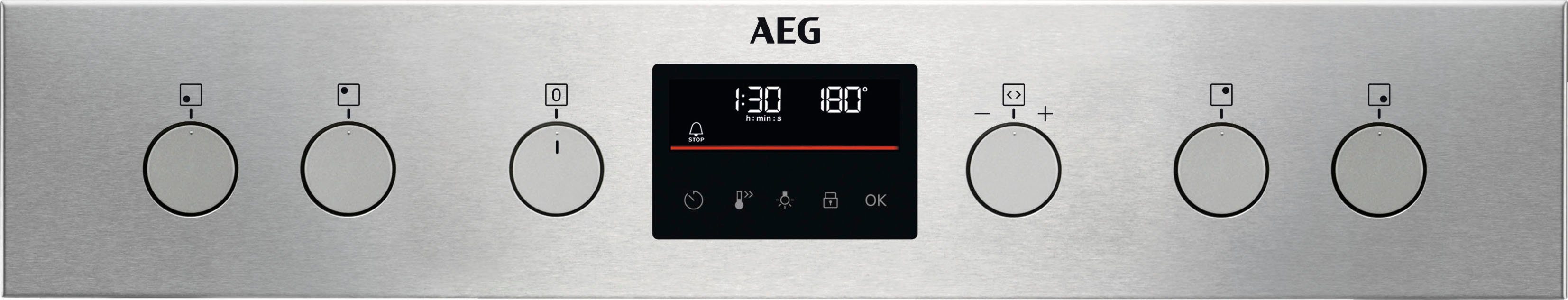 AEG Elektro-Herd-Set TEAMHHP2, Pyrolyse-Selbstreinigung
