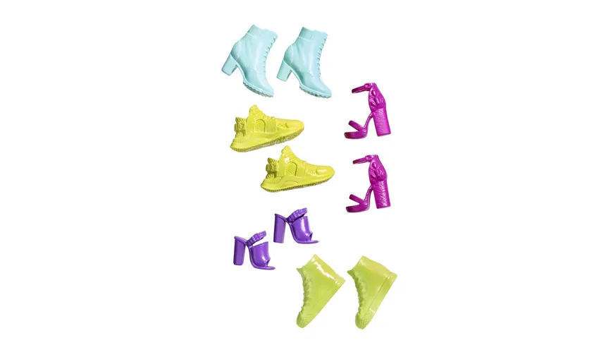 Barbie Fashions Schuhe, wieder verschließbare Verpackung