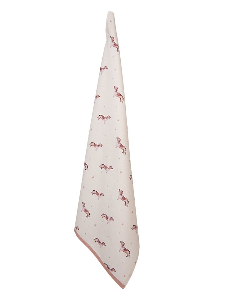 Clayre & Eef Geschirrtuch in Creme - (B)50 x (H)70 cm günstig kaufen onesize