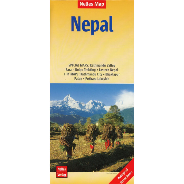 Nelles Map Nepal 1 : 480 000 / 1 : 1 500 000 - Wanderkarte