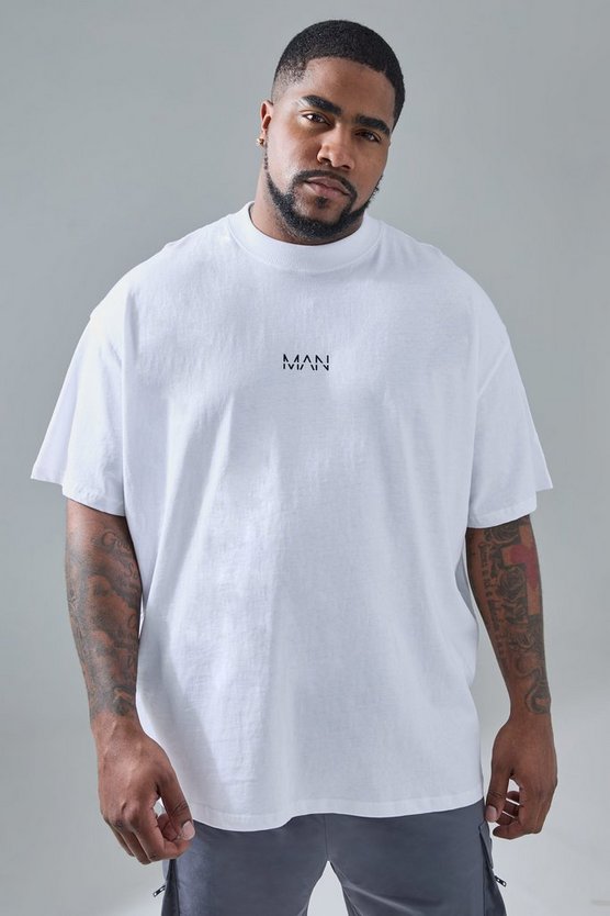 Plus Oversize Man Active T-Shirt
