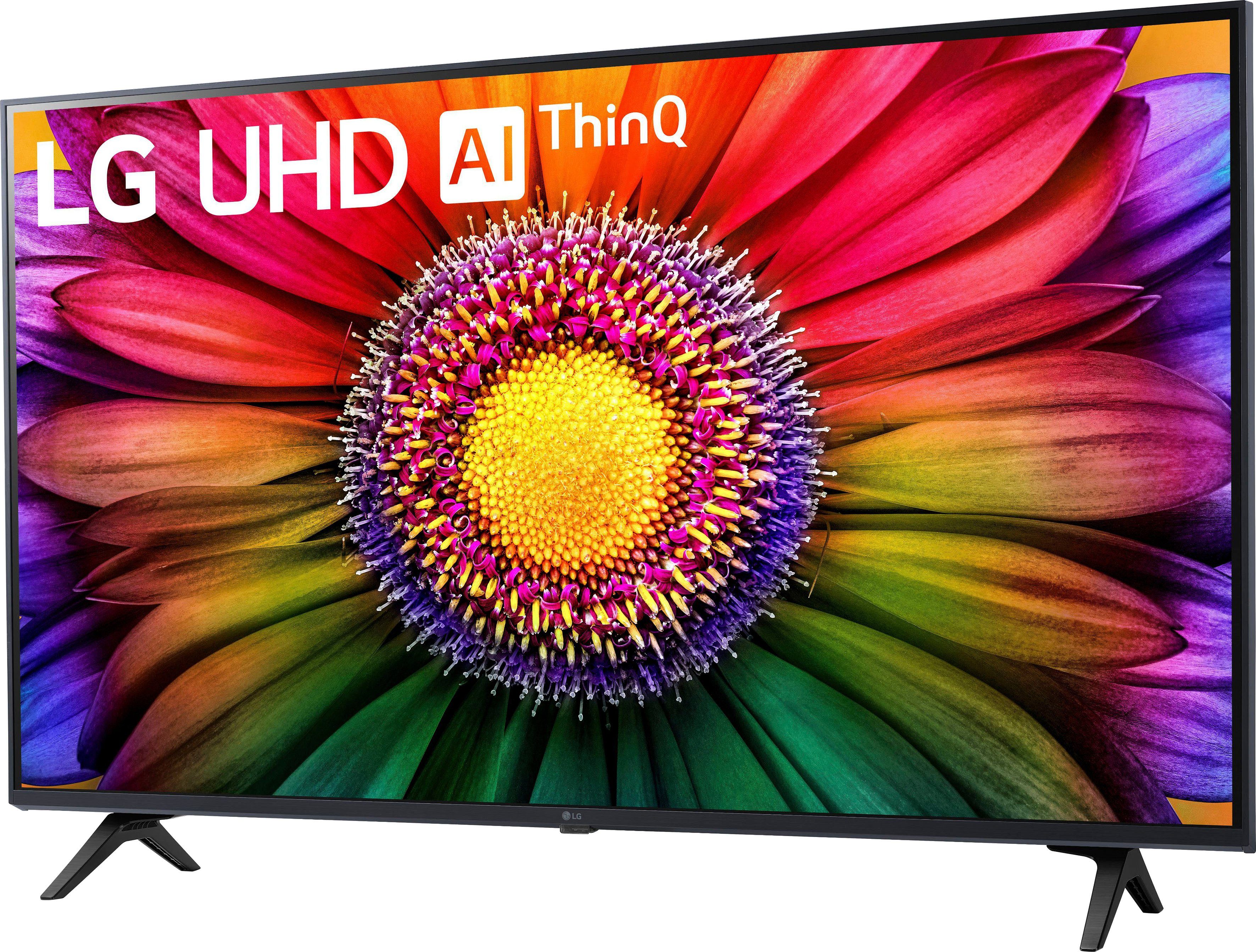 LG 43UR80006LJ LED-Fernseher (109 cm/43 Zoll, 4K Ultra HD, Smart-TV, UHD,α5 Gen6 4K AI-Prozessor,HDR10,AI Sound Pro,Filmmaker Mode)