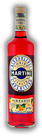 Martini Vibrante alkoholfrei Martini Vibrante alkoholfrei Alkoholfreier Premium-Aperitif - hergestellt im Stil des Hauses Martini. 0,75	 Liter