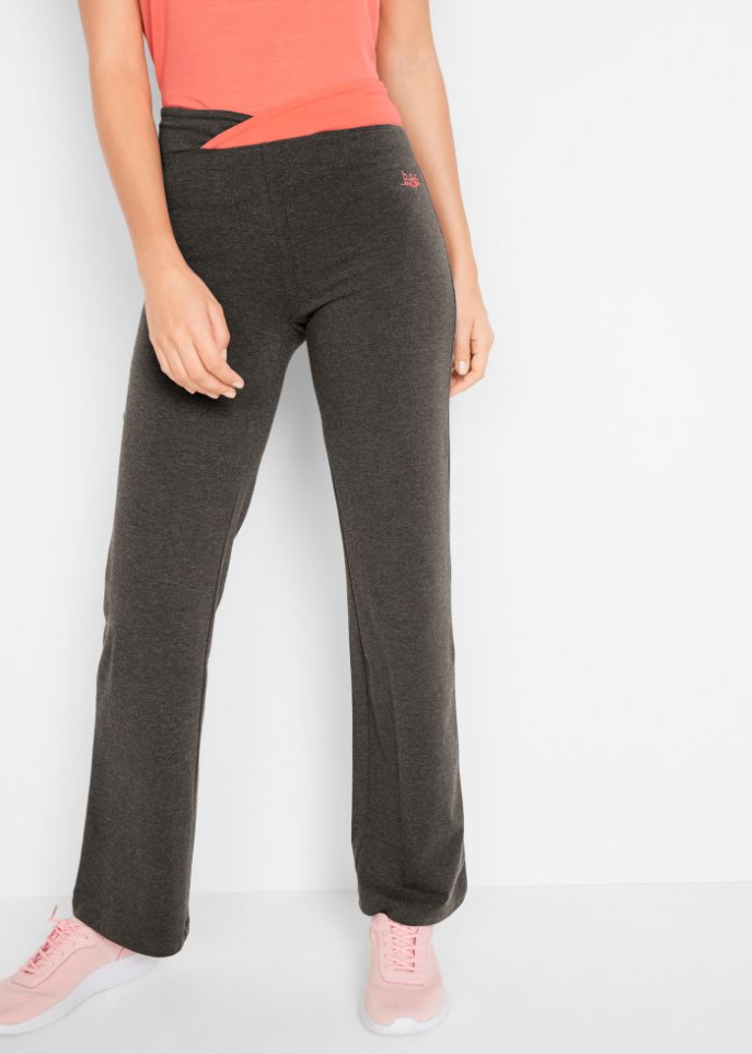 Baumwoll-Sporthose, Bootcut (2er Pack)