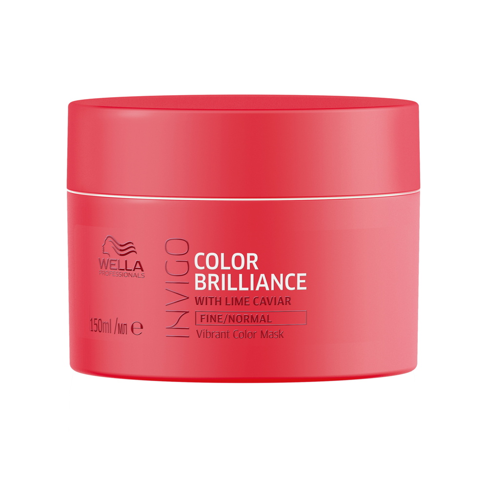 Wella Masque Color Brilliance, Masque pour cheveux fins à moyens, 150ml Masque