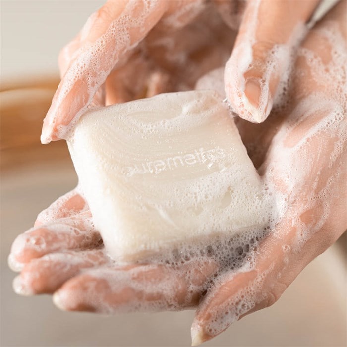 Festes Volumen-Shampoo Reisblüte