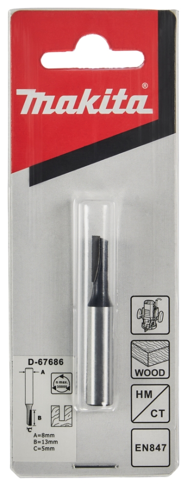 Makita tartozékok D-67686 Horonymaró 5 x 13 mm S8