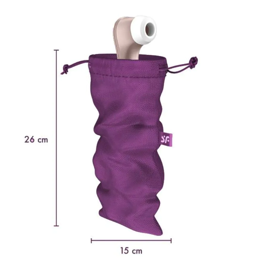Satisfyer Treasure Bag L violet opbevaringstaske til erotisk legetøj