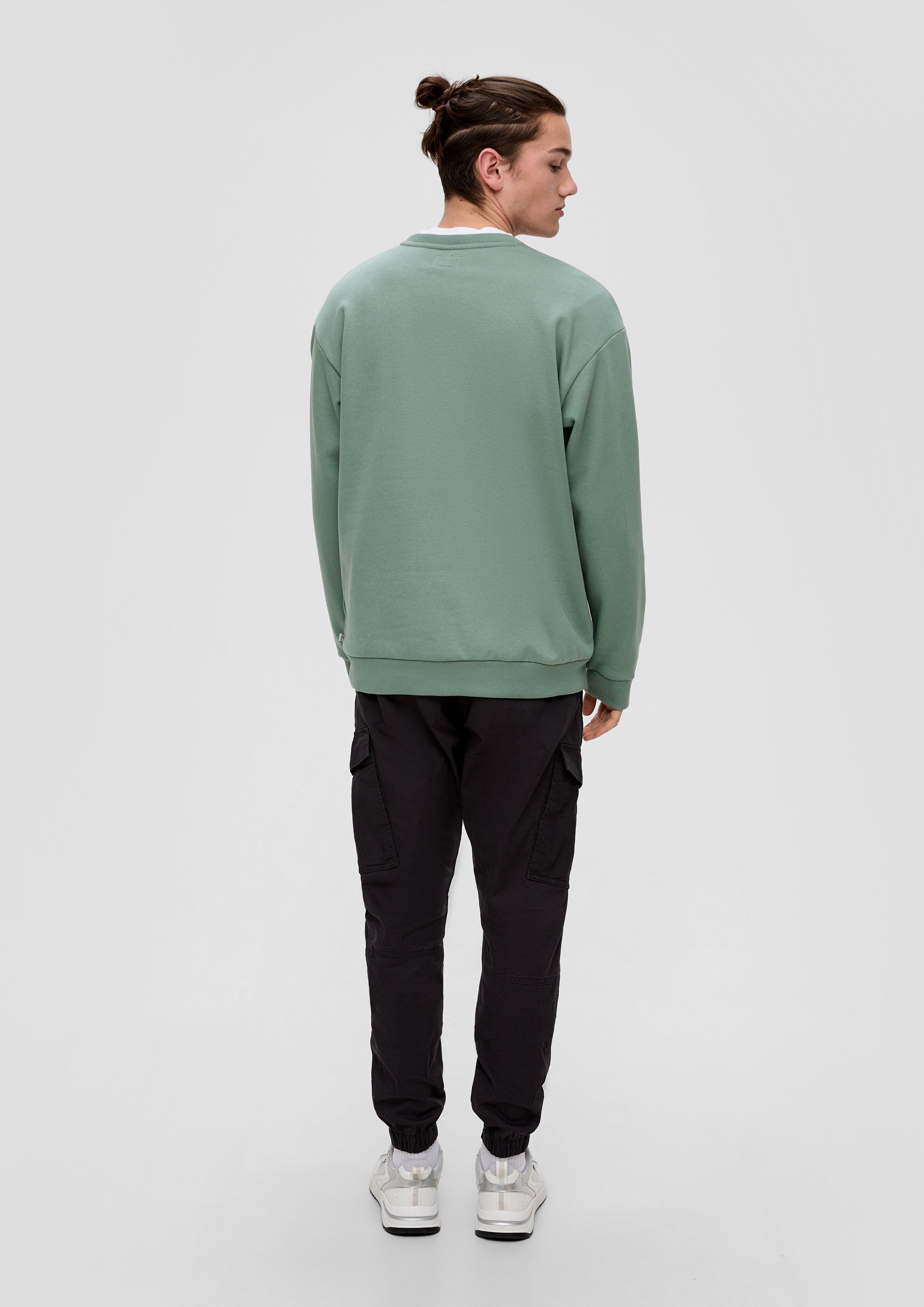 Klassisches Sweatshirt mit Logo-Stickerei  2141652-72L0
