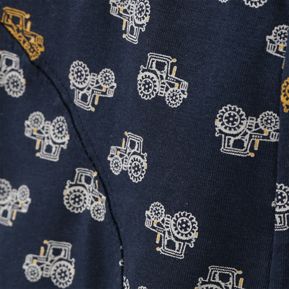 3 Jungen Boxer mit Trecker-Print