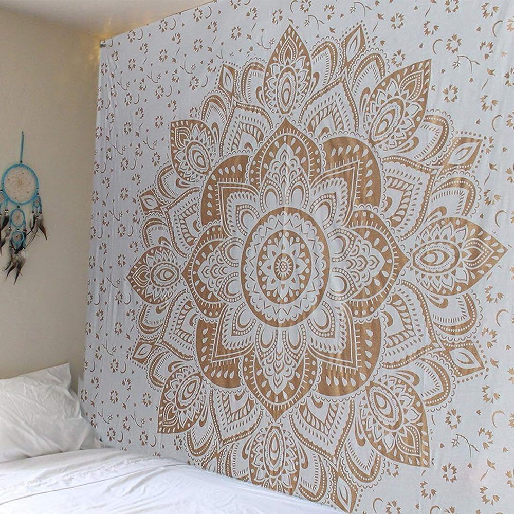 Wandteppich Wandteppich,Boho Wanddeko, Wandtuch Psychedelic Wandbehang, Sarfly