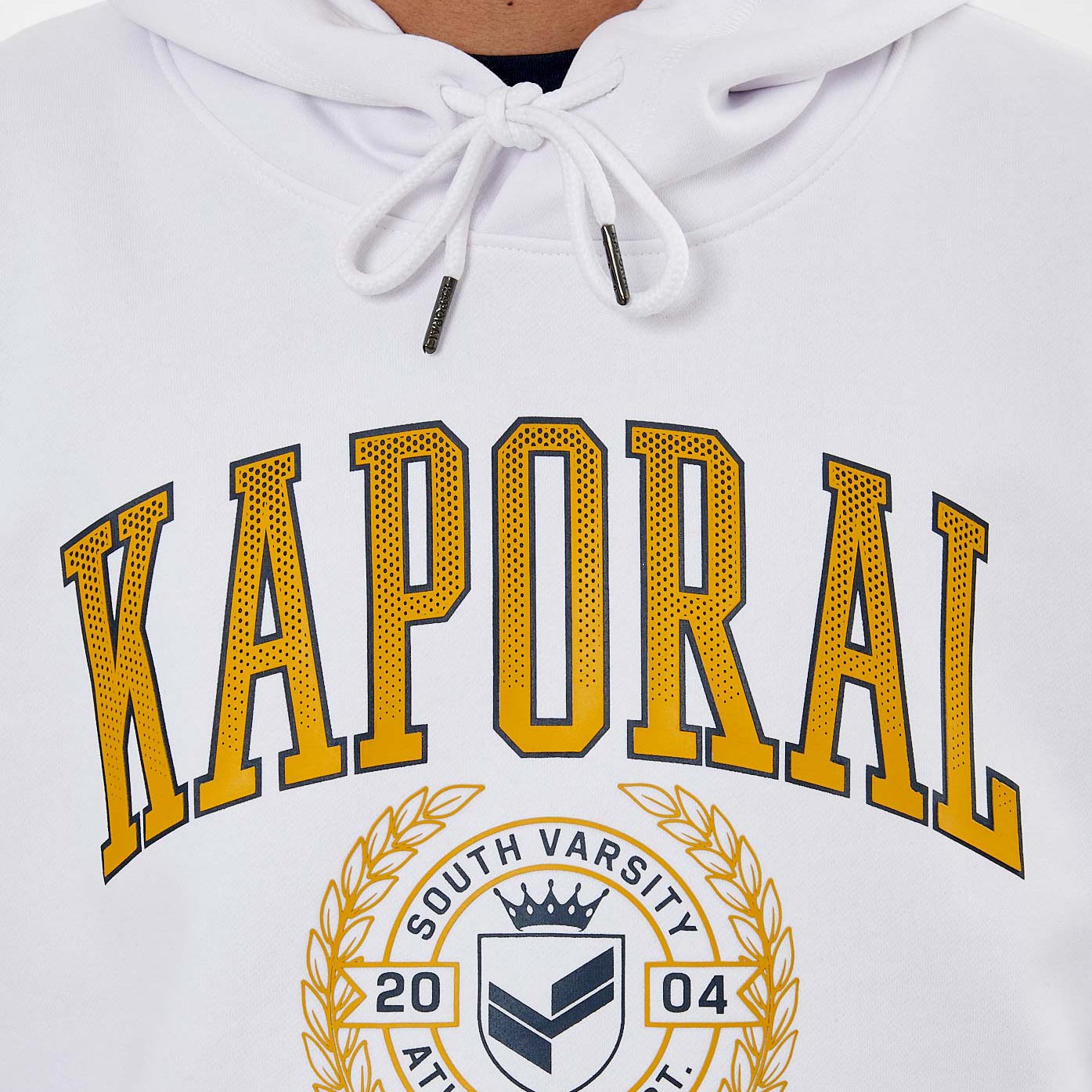 RAMS   Sweat université blanc marine homme
