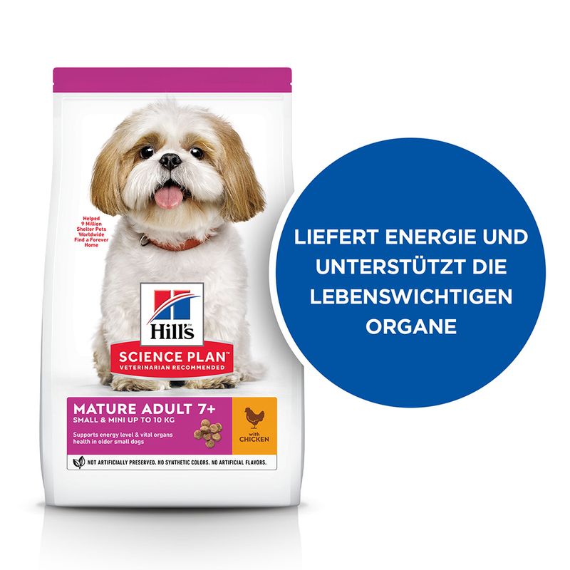 Hill's Science Plan Mature Adult 7+ Small & Mini mit Huhn
