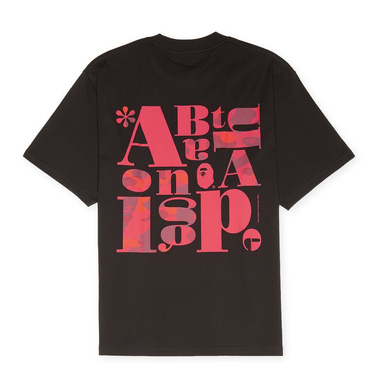 A Bathing Ape Car Graphic Tee M Black