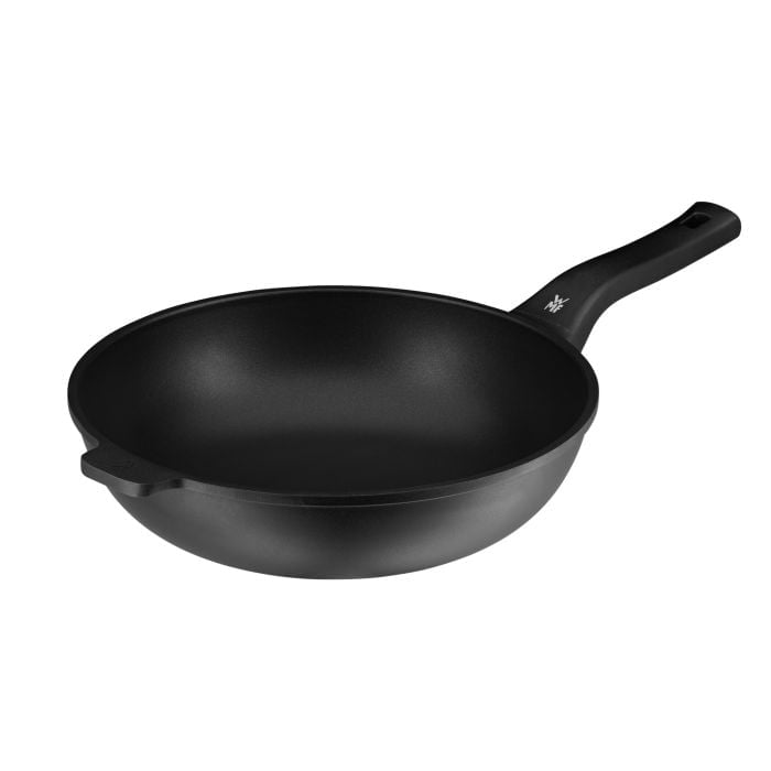 PermaDur Premium Wok mit Glasdeckel, 30 cm