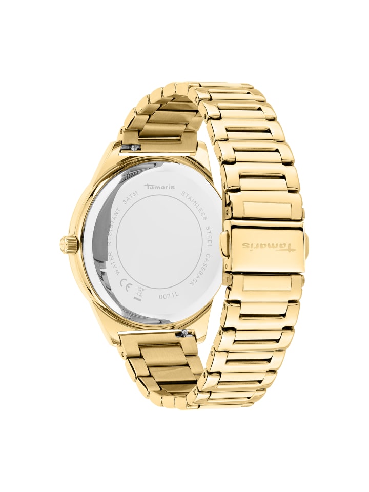 Tamaris Armbanduhr in gold günstig kaufen onesize