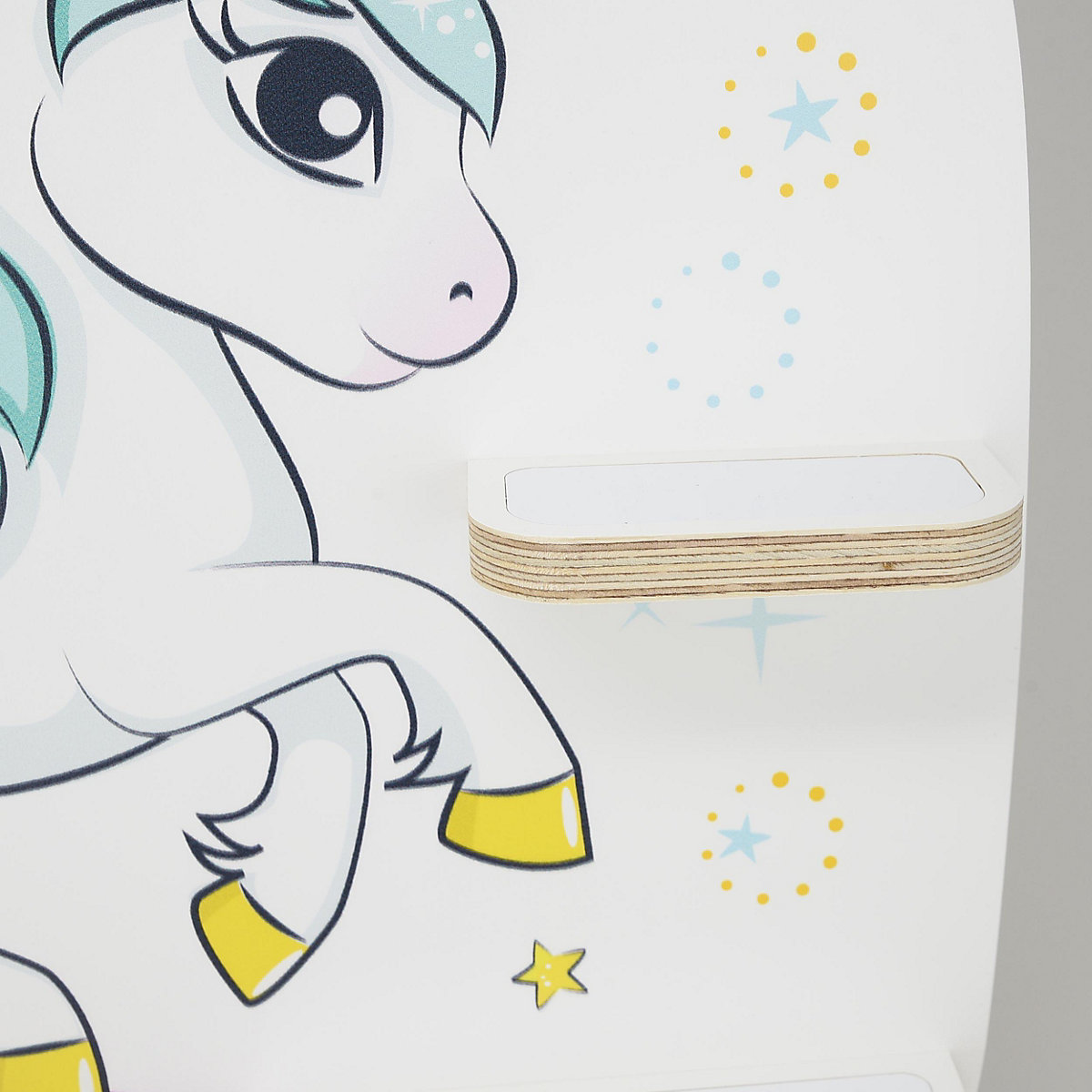 Regal für Musikbox Rainbow Dash - geeignet für Toniebox