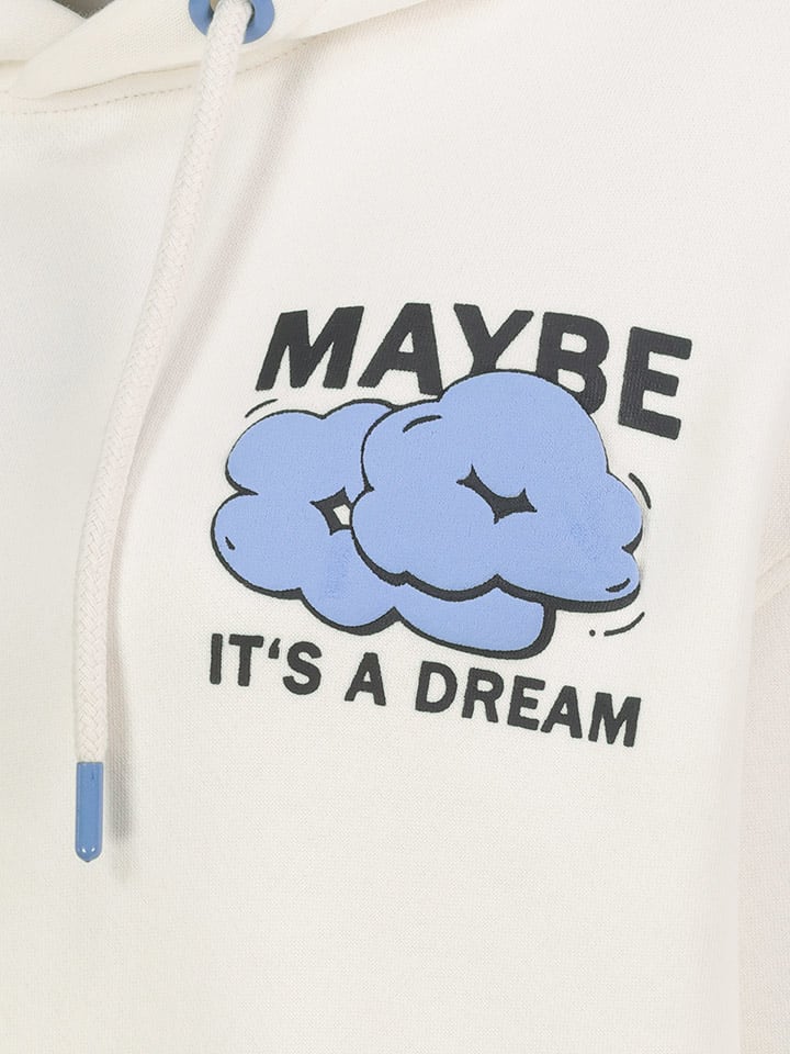 Sublevel Hoodie in Weiß günstig kaufen