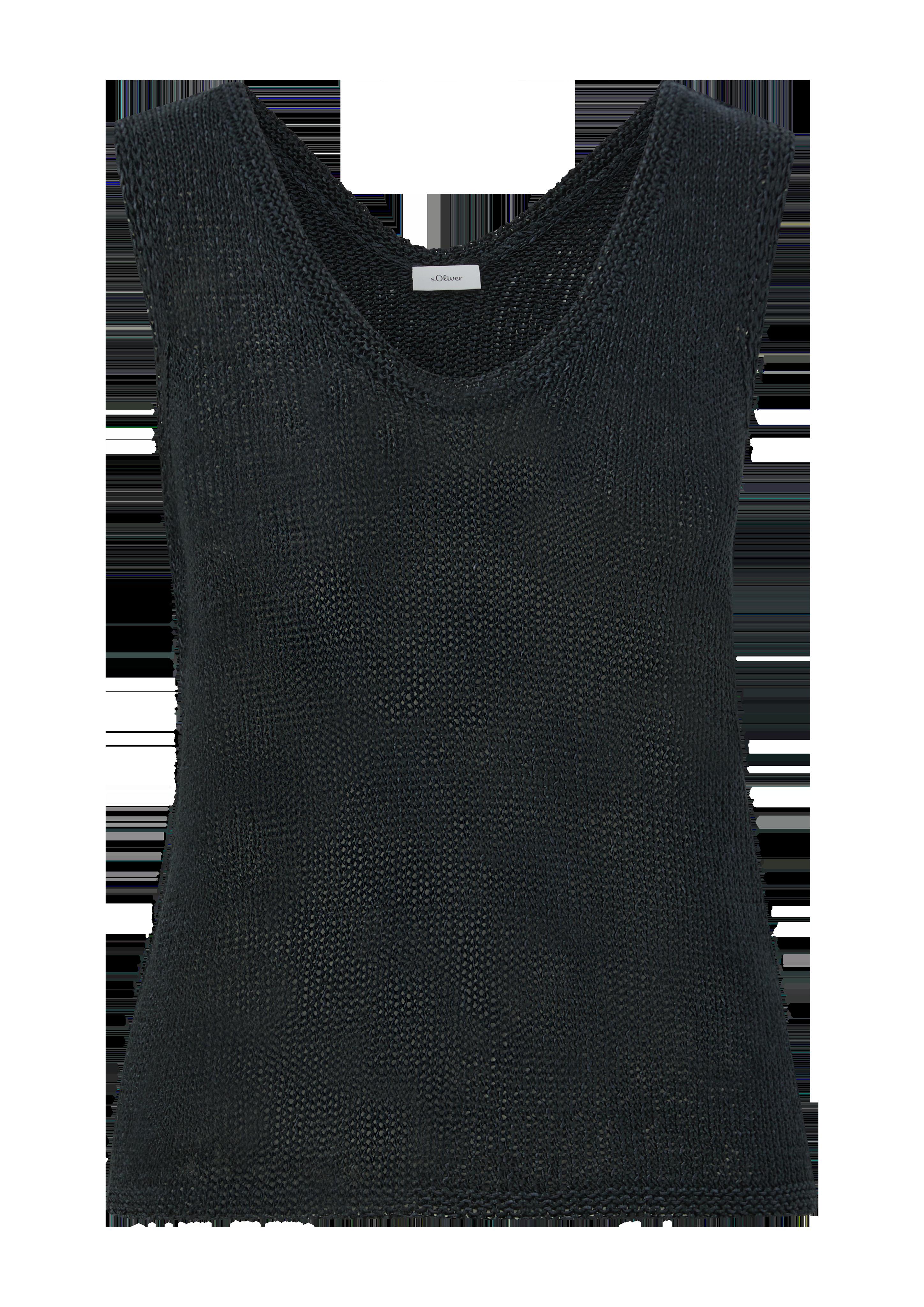 Strickshirt mit V-Ausschnitt  2128842-99X5