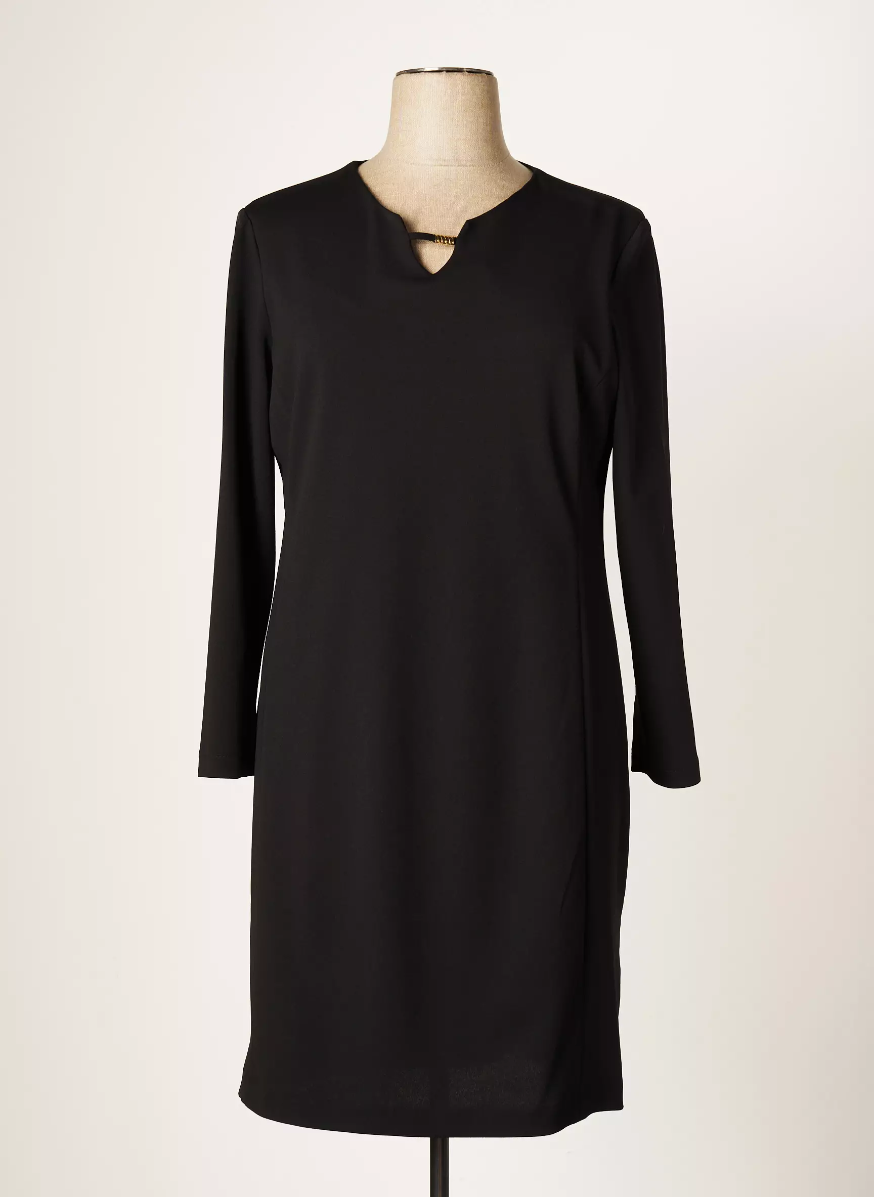 Jumfil Robes Mi Longues Femme couleur noir