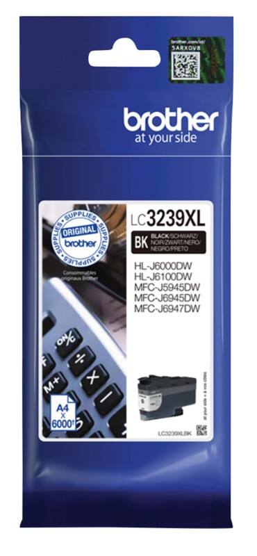 Brother LC3239XL BK Original Tintenpatrone Schwarz