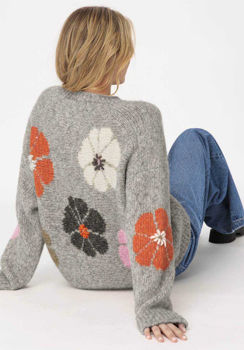 WUNDERKIND X HESSNATUR Pullover aus Alpaka mit Bio-Baumwolle