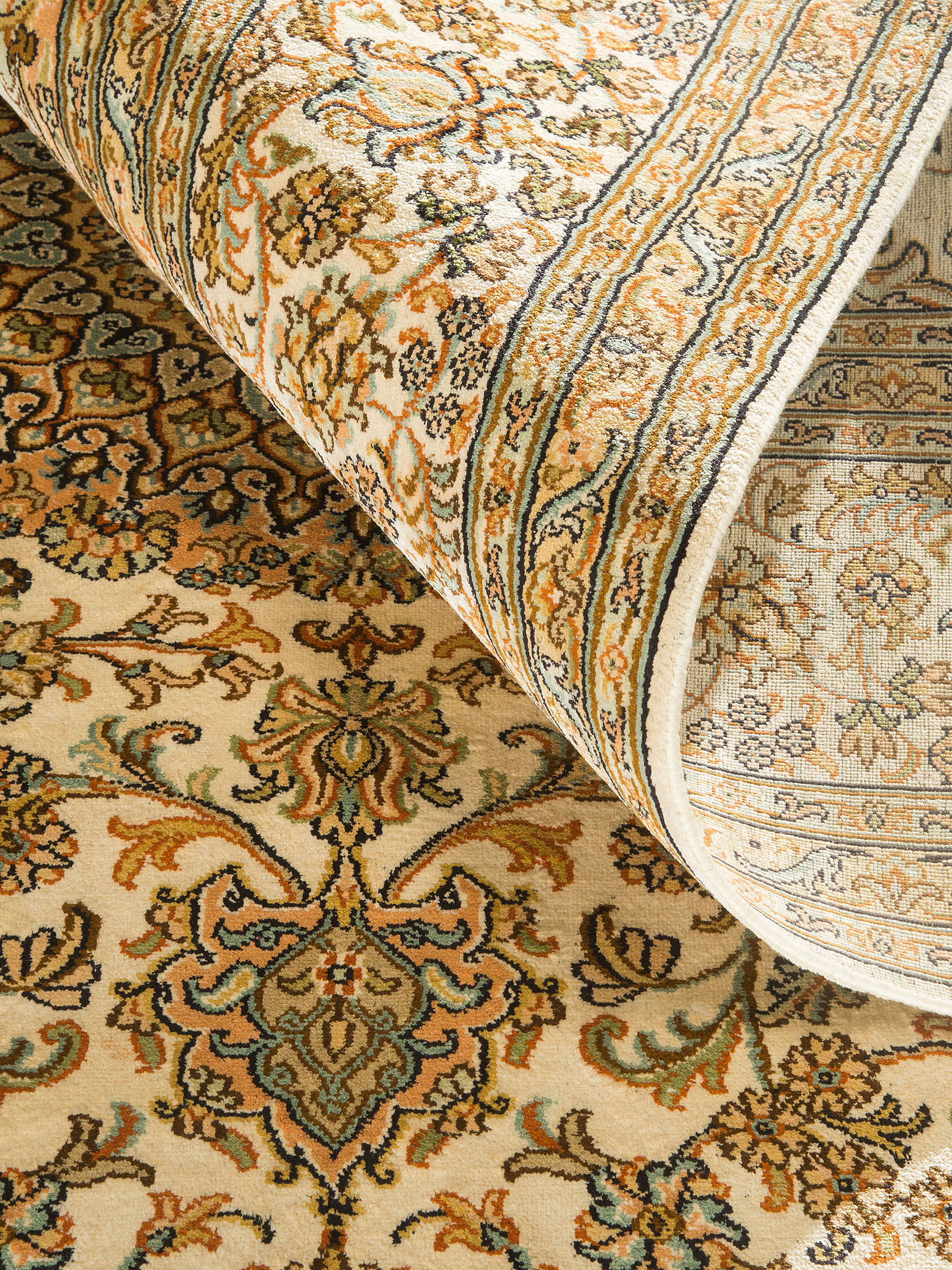 Kaschmir Seide 18/18 ca. 171 x 250 cm, Unikat / Einzelstück