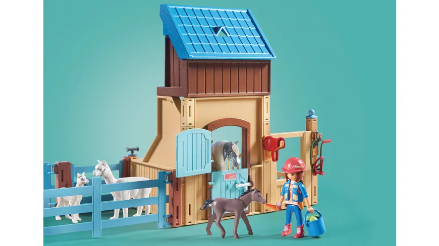 PLAYMOBIL 71353 - Horses of Waterfall - Amelia & Whisper mit Pferdebox