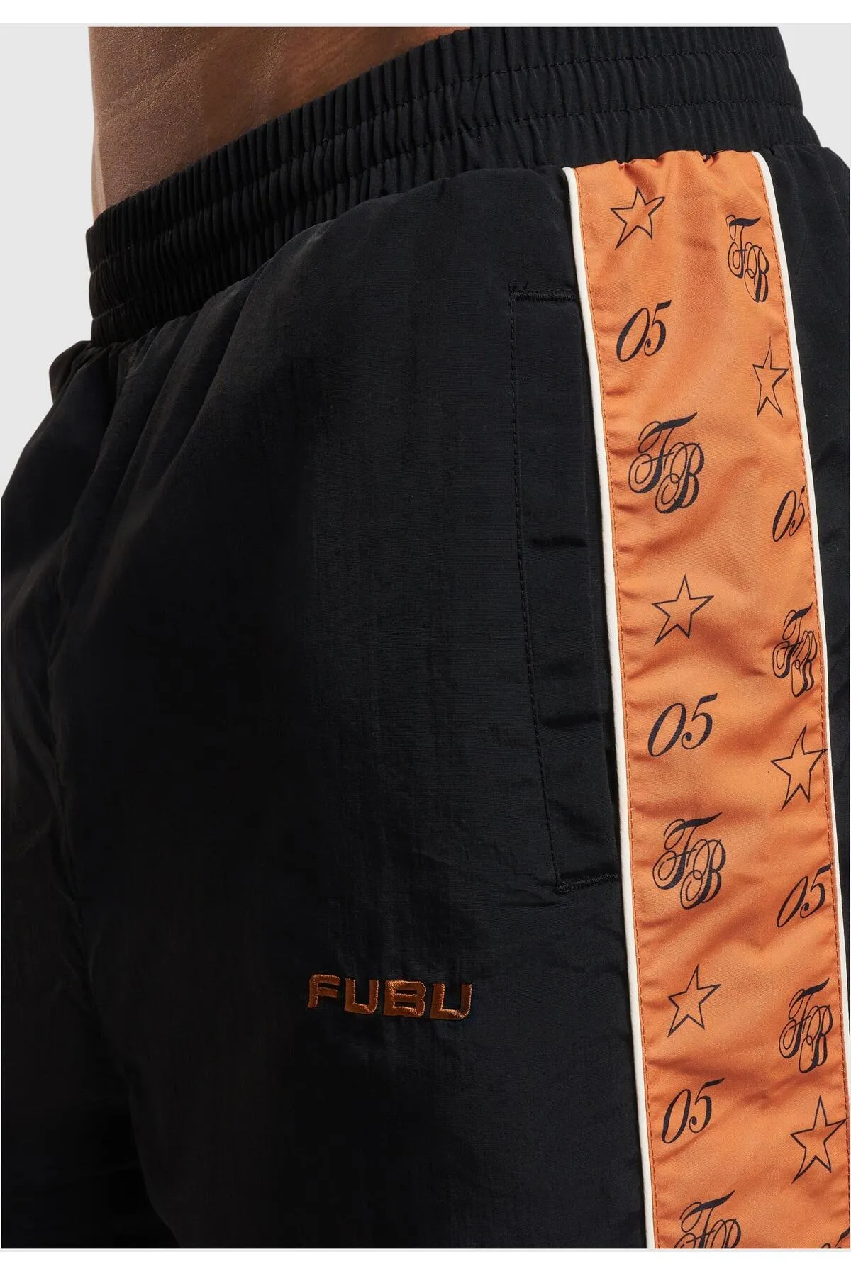 FUBU  Jogginghose - Schwarz - Straight