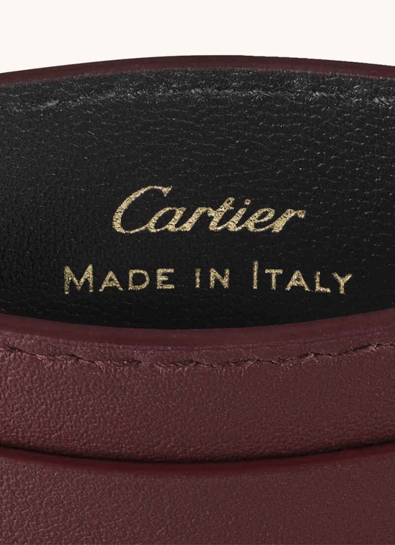 Etui na karty Cartier Diabolo de Cartier ze skóry cielęcej CRL3002003