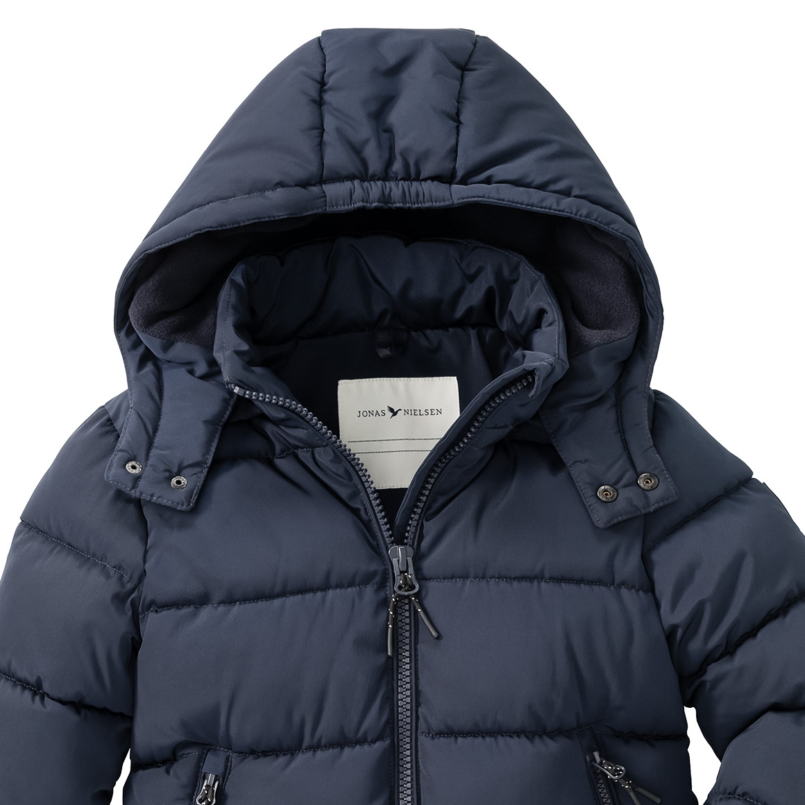 Jungen Steppjacke mit abknöpfbarer Kapuze