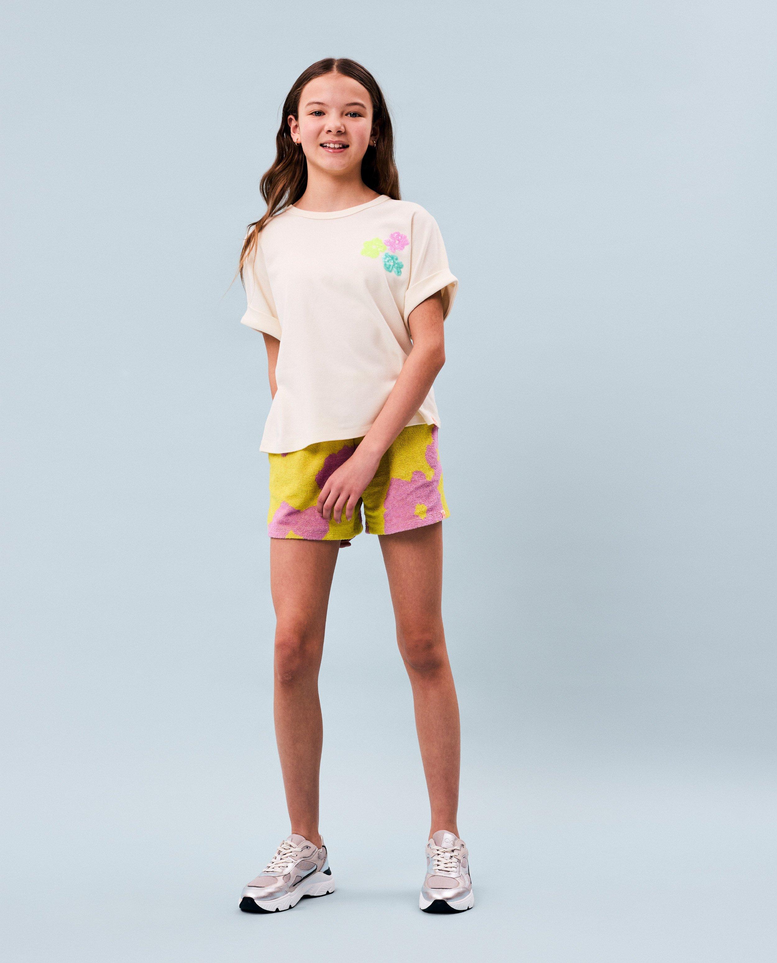 Tricou CKS cu imprimeu alb pe spate