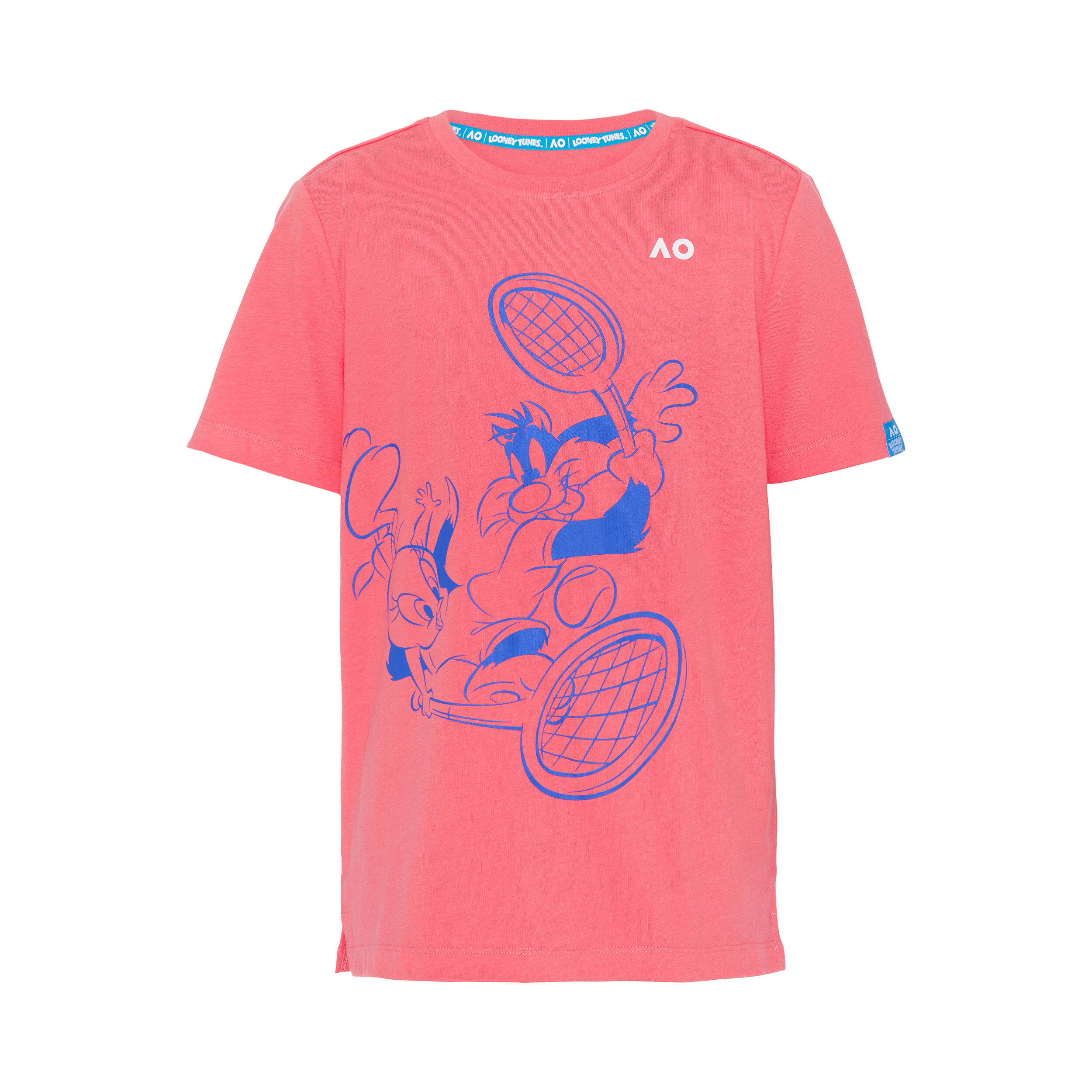 AO Tweety And Sylvester T-Shirt Jungen - Koralle, Blau