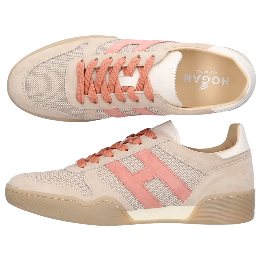 Hogan - Sneaker low H357 Veloursleder - beige
