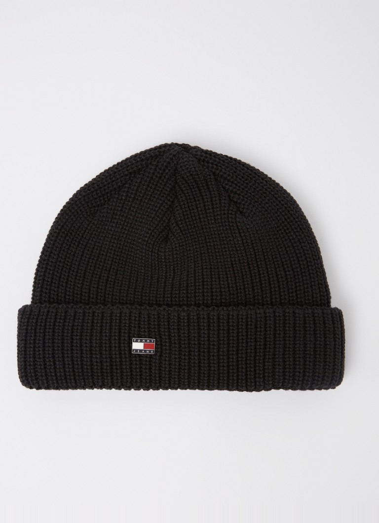 Tommy Hilfiger Rib-knit beanie with logo