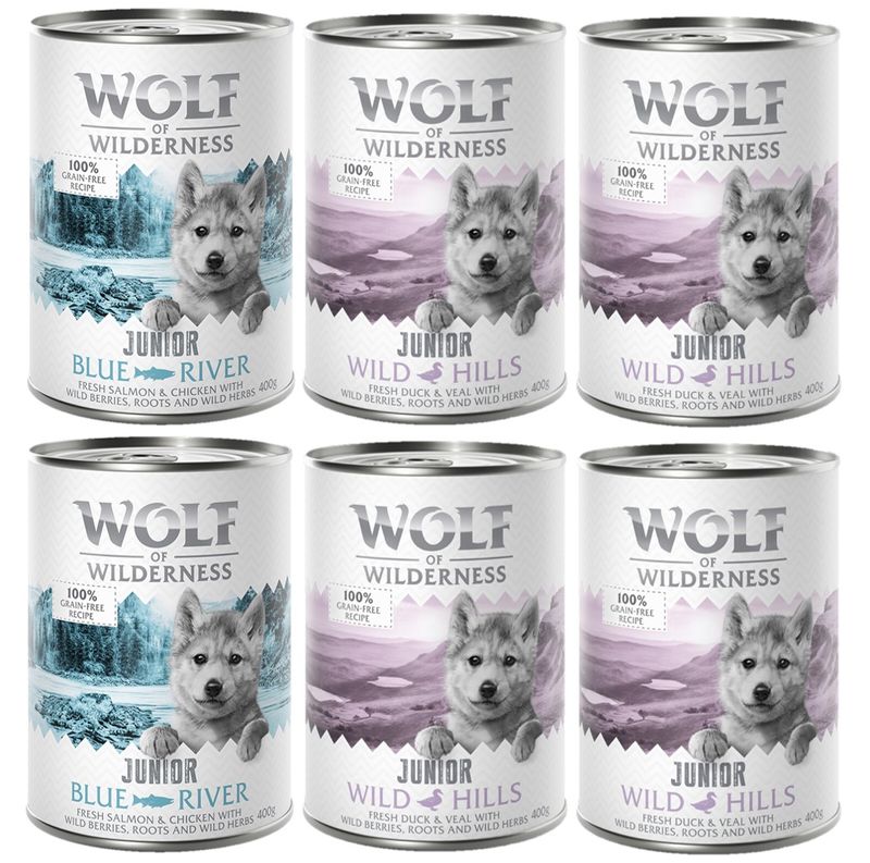 Probierpaket Wolf of Wilderness Nassfutter