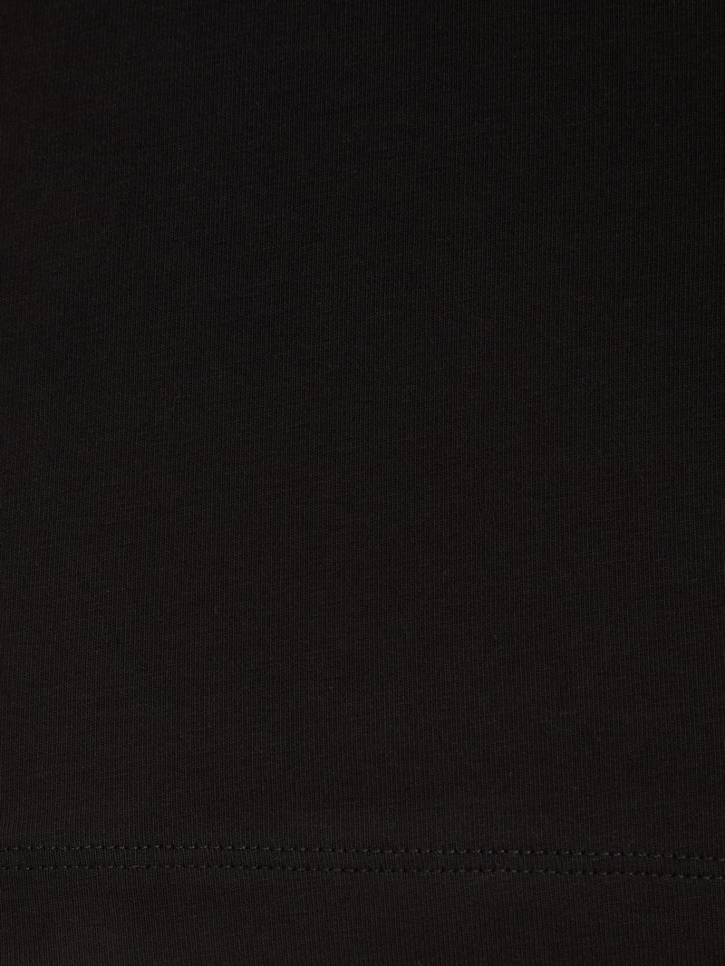 Tanktop mit Rundhalsausschnitt Modell 'COMFORTCOTTON' in schwarz