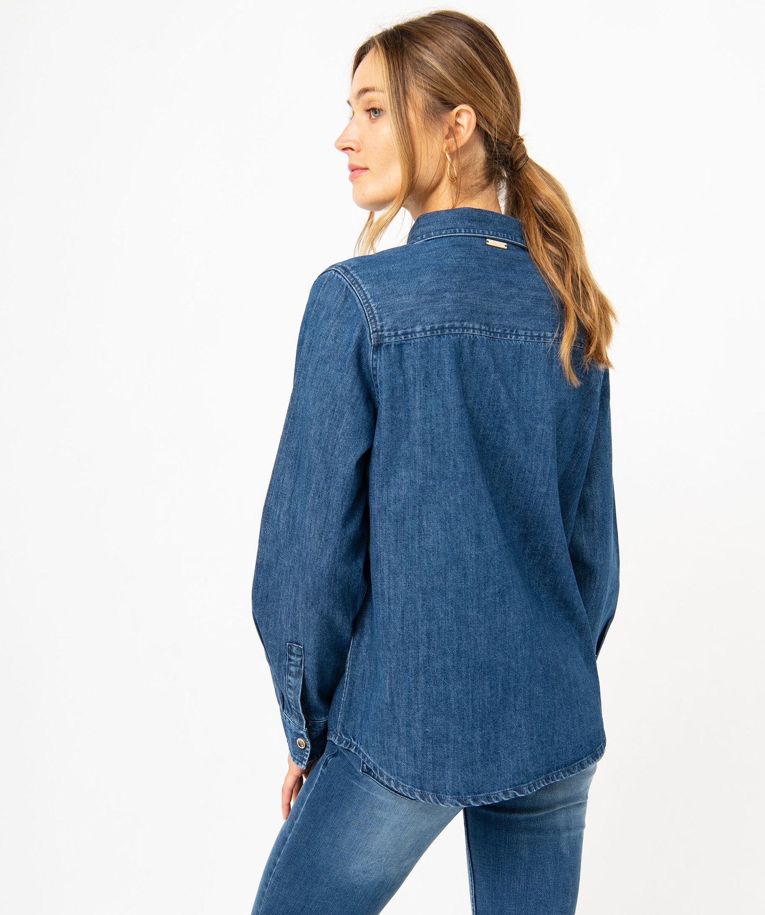 Chemise en jean épaisse femme - LuluCastagnette denim | GEMO