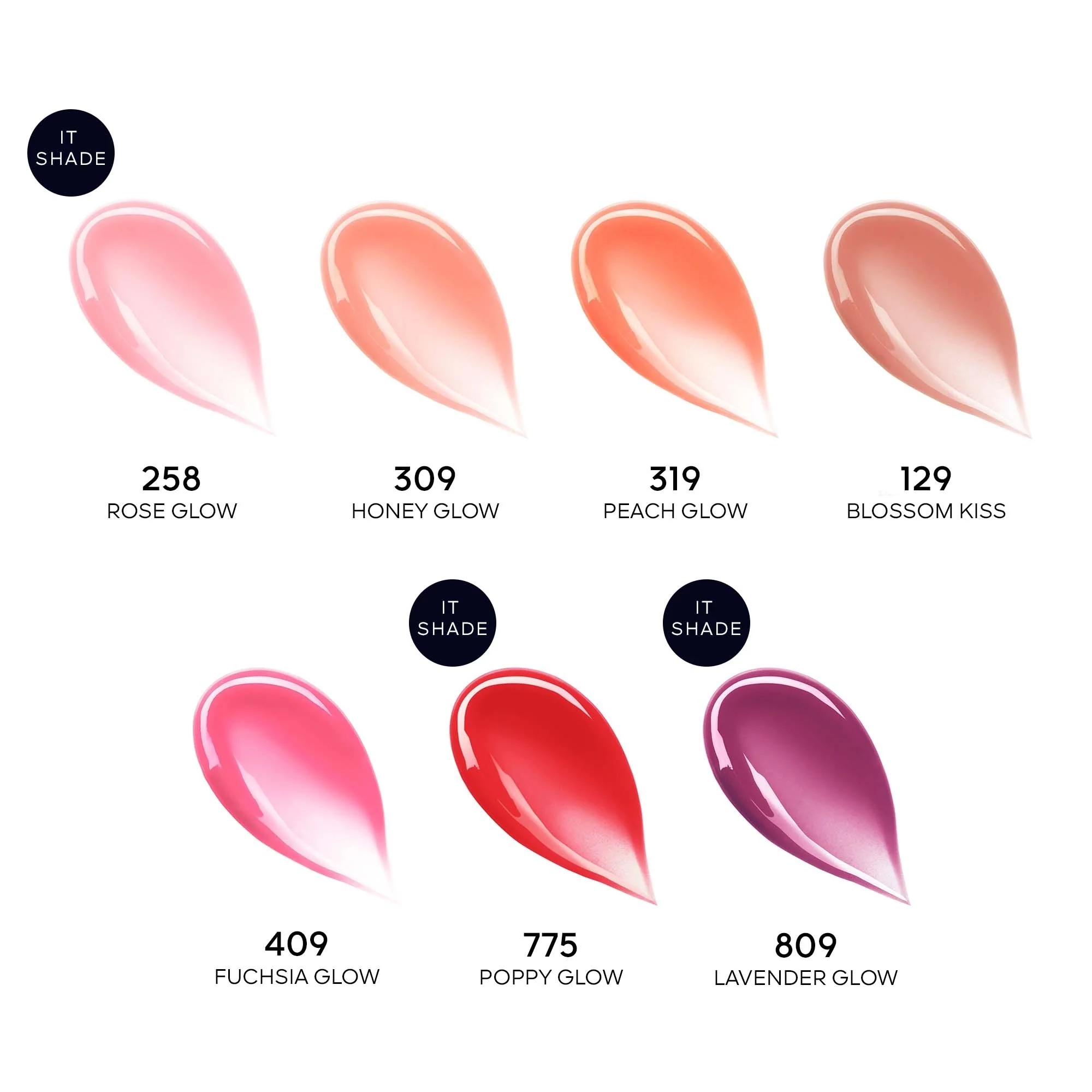 KissKiss Bee Glow Lips - Læbepomade, Læbestift