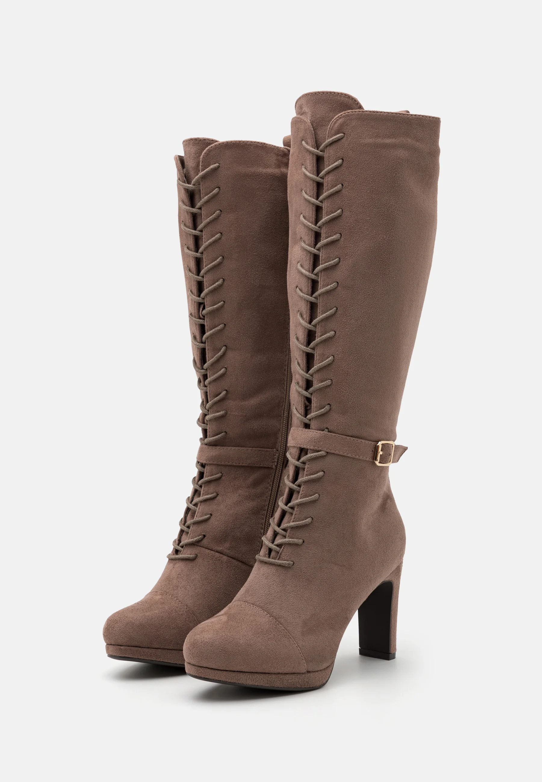 Botas de plataforma de corte ancho Anna Field