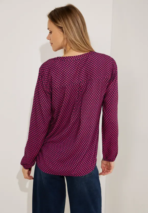 CECIL Bluse mit Minimalprint