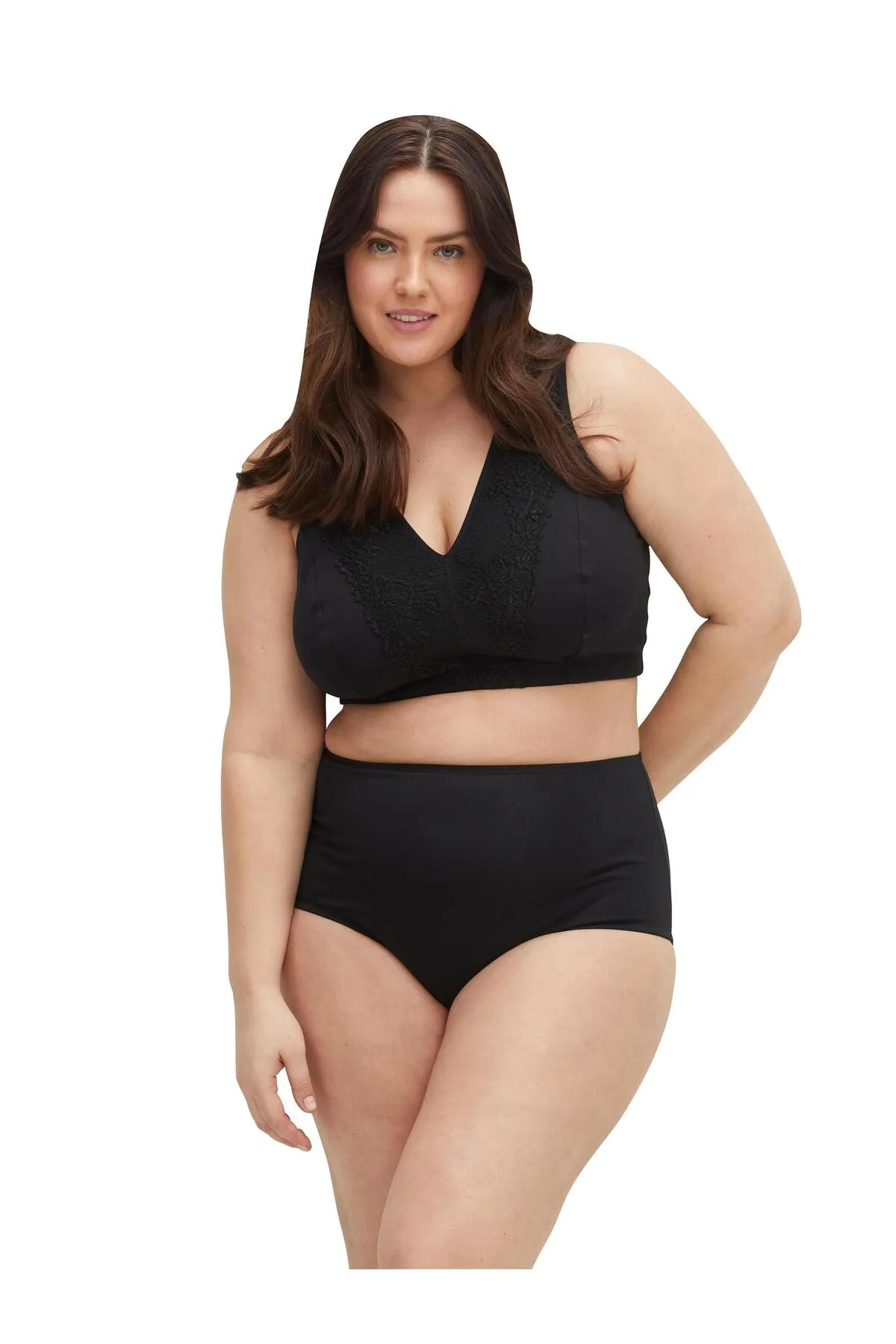 Sheego  Große Größen BH in verschlussloser Bustier-Form